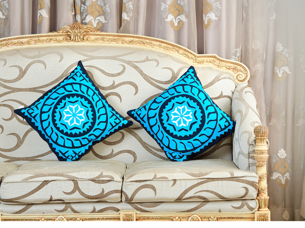 Ocean Blue Decorative Pillow 4