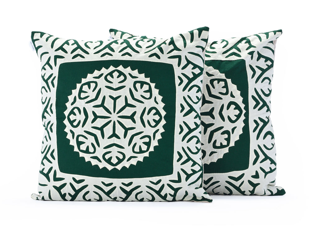 Forest Green Decorative Pillow 3